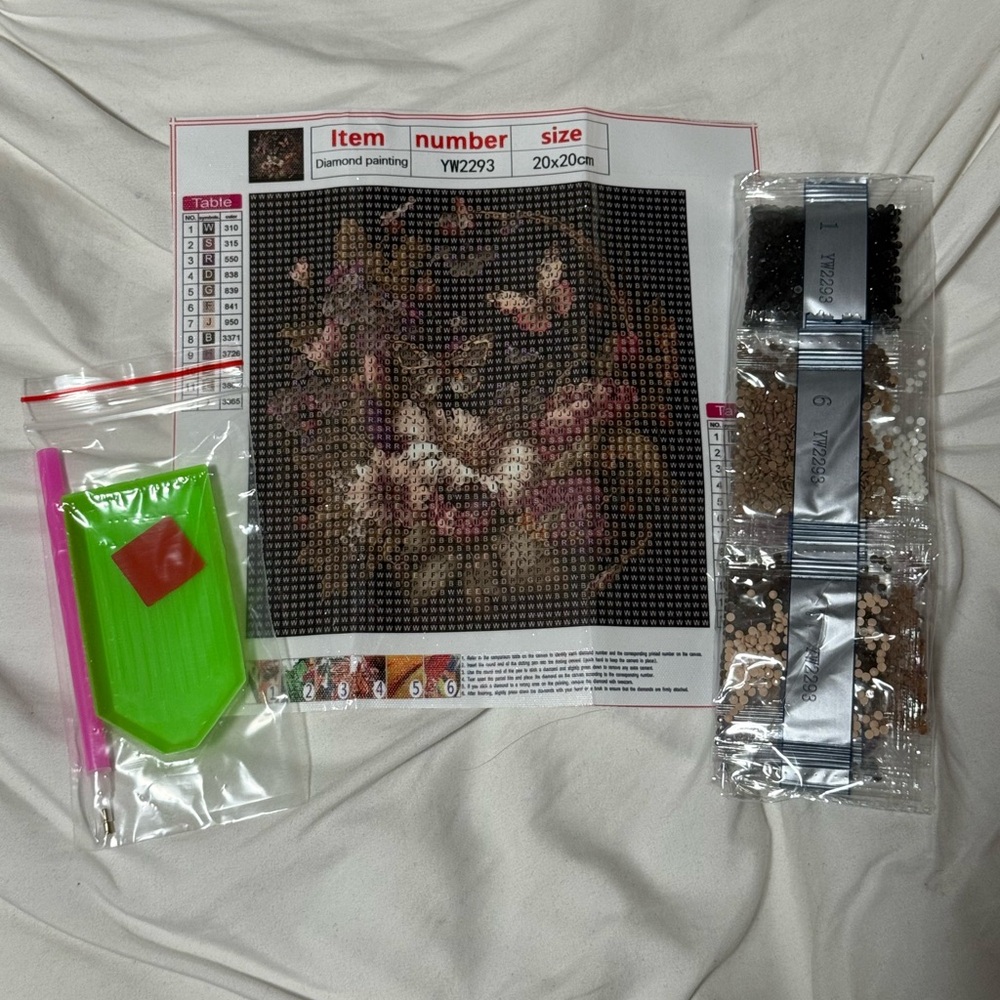 Floral Diamond Painting Kit